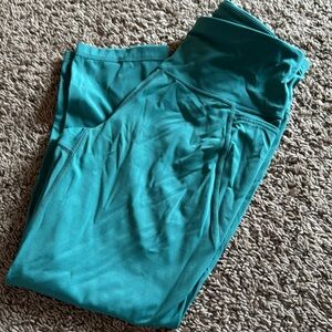 Sweaty Betty Green High-Waisted Leggings